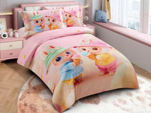 кпб cristelle amante am01-174-50 1,5 спальное из ткани Сатин в категории  рисунок Для девочек