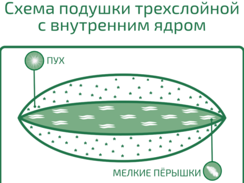 фото подушка 68*68 упругая natures мужской мир из ткани Тик, наполнитель Гусиный пух и перо, размер 70*70, артикул ММ-П-5-3 фото 6