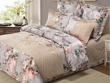 фото d-216  кпб евро сайлид из ткани Сатин Цветы