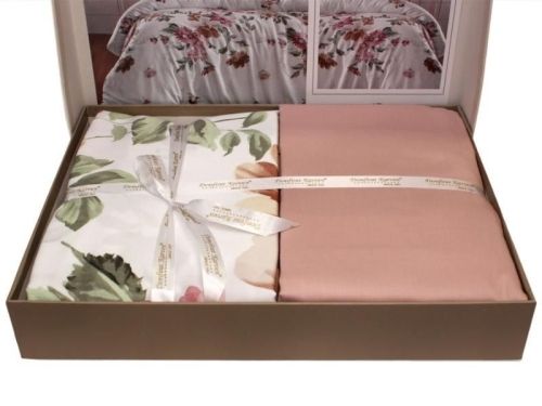 фото КПБ Karven Serra Powder Евро 4 наволочки Цветы артикул N021 SERRA POWDER фото 3