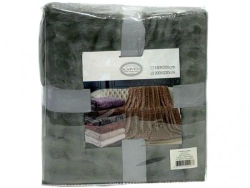 плед karven solid bubble v7/army green 150*200 из ткани Велсофт в категории  рисунок  фото 6