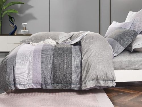 фото КПБ Cristelle Amante AM04-141 Евро 4 наволочки Полоса артикул AM04-141 код1174