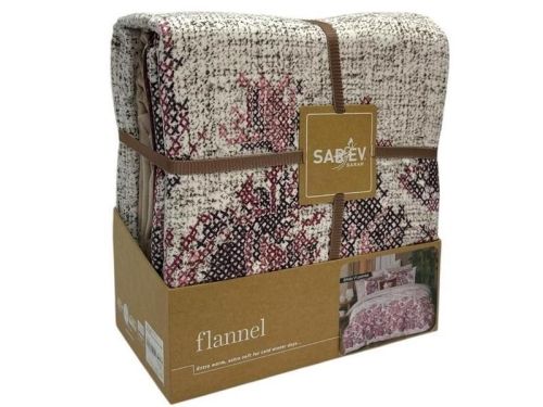 фото КПБ Sarev ELFIDA PEMBE/V1 1,5 спальное Цветы артикул N294 ELFIDA PEMBE/V1 фото 4