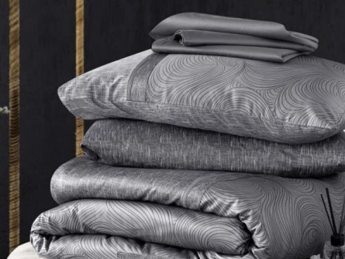 фото КПБ Karven NESY Grey Евро 4 наволочки  артикул N359 NESY GREY фото 2