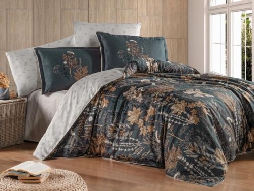 фото КПБ Karven Rodney Wind Евро 4 наволочки Цветы артикул N359 RODNEY WIND