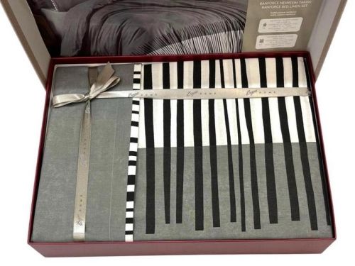 фото КПБ Sarev Bazaar LARSI v1/Gri Евро Полоса артикул N409 LARSI V1/GRI фото 3