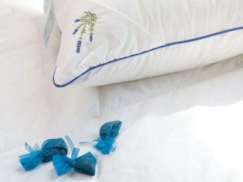 фото подушка natures лаванда антистресс 50*90 из ткани Сатин, наполнитель Бамбуковое волокно, размер 50*90, артикул ЛА-П-19-2 фото 6