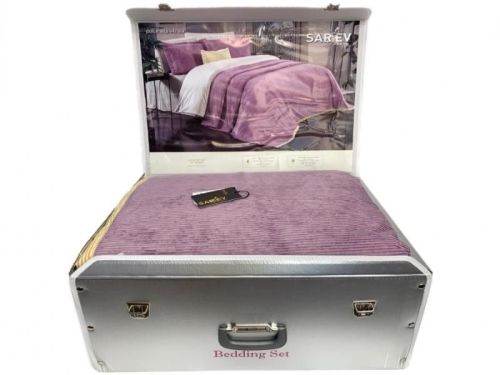 покрывало sarev dolce vita v4/lila 180*250 из ткани Вельвет в категории С наволочками рисунок  фото 4