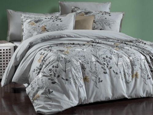 фото КПБ Sarev ANIKA v1/Gri sari 1,5 спальное  артикул N408 ANIKA V1/GRI SARI