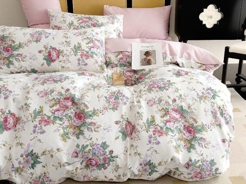 фото КПБ Tango Novella TS01-X283-50 1,5 спальное Цветы артикул TS01-X283-50 код1001
