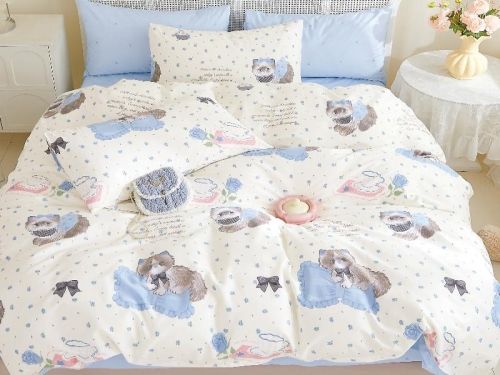 кпб tango novella ts01-x281-70 1,5 спальное из ткани Сатин в категории  рисунок Для девочек Для мальчиков