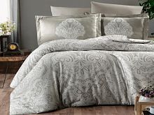 фото кпб karven milena beige семейное из ткани Сатин 