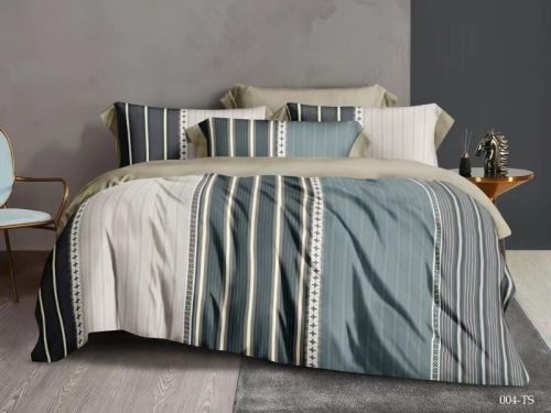 фото КПБ Cleo Soft Tencel 31/004-TS Евро Полоса артикул 31/004-TS