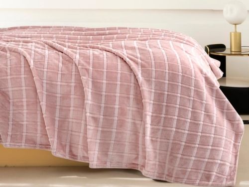 плед karven cutting v2/powder 150*200 из ткани Велсофт в категории  рисунок  фото 2