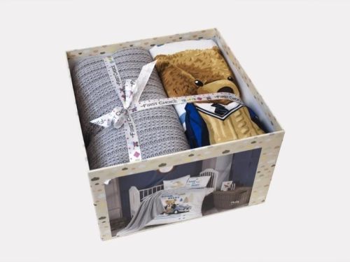 кпб + плед first choice monty для новорожденных из ткани Сатин в категории  рисунок  фото 2