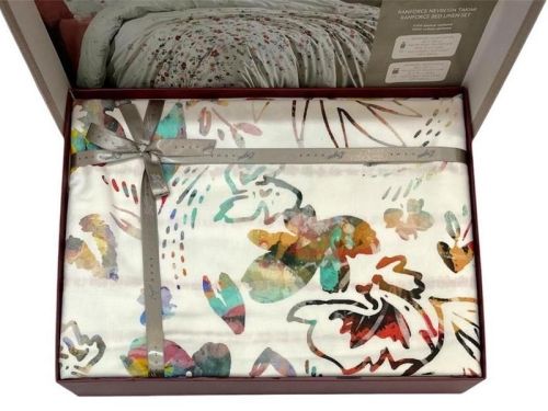 фото КПБ Sarev KENNY v2/Pembe 1,5 спальное Цветы артикул N408 KENNY v2/Pembe фото 3