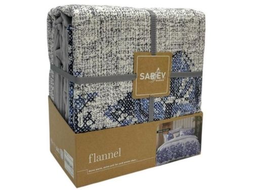 фото КПБ Sarev ELFIDA MAVI/V2 1,5 спальное Цветы артикул N294 ELFIDA MAVI/V2 фото 4