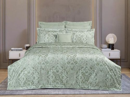 фото КПБ Sarev ELITE GROUP HIMALIA YESIL/V1 Евро  артикул N399 HIMALIA YESIL/V1