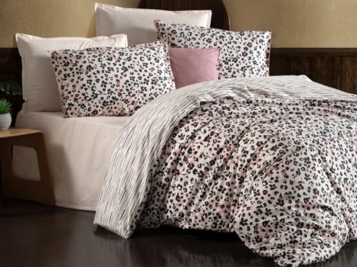 фото КПБ Sarev ANJA v1/Somon 1,5 спальное Цветы артикул N408 ANJA V1/SOMON