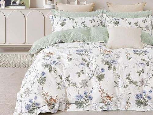 фото КПБ Primavelle (простыня на резинке) Belinda 348 Двуспальное Цветы артикул 175160574-кэ 348