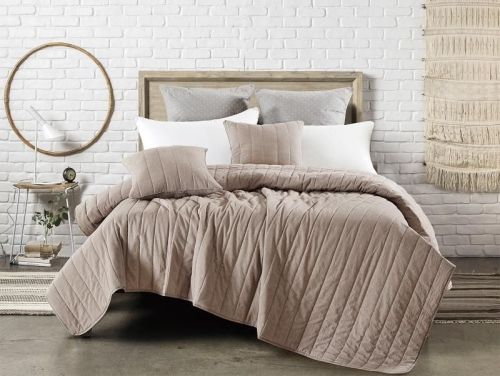 покрывало tango nature collection 220*240 ntr2224-04 из ткани Хлопок в категории С наволочками рисунок 