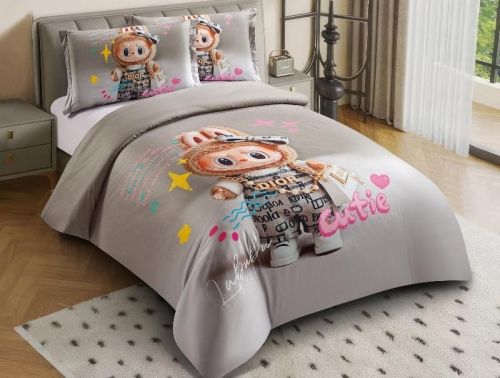 кпб cristelle amante am01-170-50 1,5 спальное из ткани Сатин в категории  рисунок Для девочек Для мальчиков