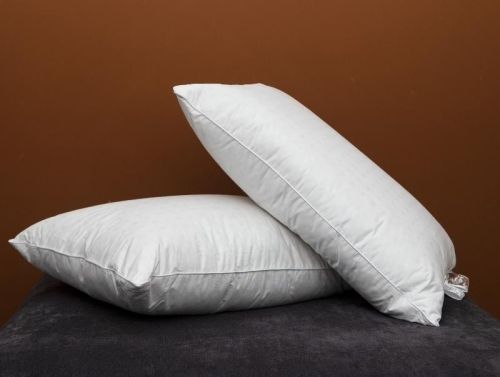 фото подушка 50*68 упругая natures премиум из ткани Тик, наполнитель Гусиный пух и перо, размер 50*70, артикул П-П-3-3 фото 2