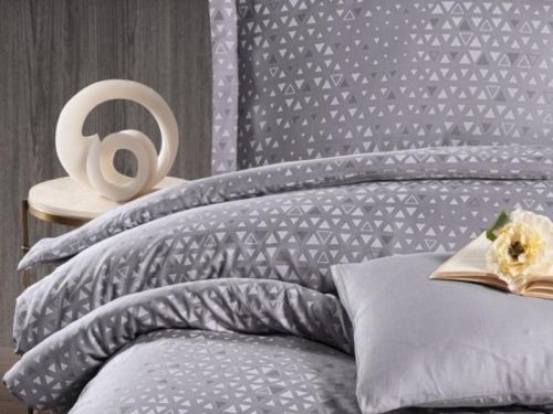 фото КПБ Karven Megan Quicksilver Евро 4 наволочки  артикул N021 MEGAN QUICKSILVER фото 2