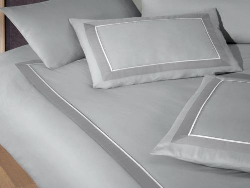 фото КПБ Karven Belezza Grey Евро 4 наволочки  артикул N044 Belezza Grey фото 2