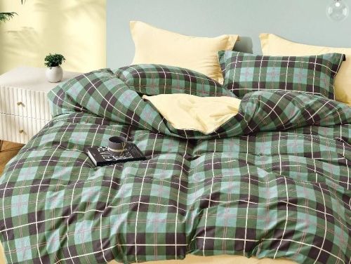 фото КПБ Tango TS02-X236-50 двуспальное Клетка/Квадрат артикул TS02-X236-50 код1002