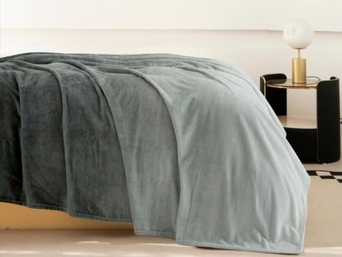 плед karven print jacqaurd v2/green 150*200 из ткани Велсофт в категории  рисунок  фото 2