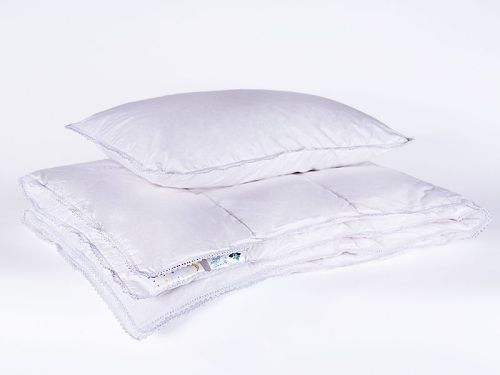 фото подушка 40*60 мягкая natures пуховое облако из ткани Сатин, наполнитель Гусиный пух, размер 40*60, артикул ПО-П-2-3 фото 3