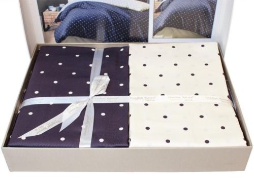 фото КПБ Karven Point Anthracite Евро 4 наволочки Горох/Круги артикул N021 POINT ANTHRACITE фото 3