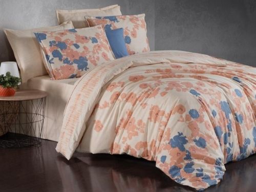 фото КПБ Sarev Bazaar MELINA v1/Somon Евро Цветы артикул N409 MELINA V1/SOMON