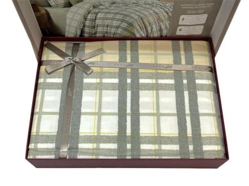 фото КПБ Sarev Bazaar BONO v2/Yesil Евро Клетка/Квадрат артикул N409 BONO v2/YESIL фото 3