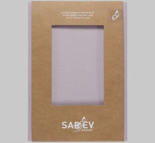 простыня sarev на резинке+2 наволочки 200*200+40см v8/lila из ткани Поплин в категории  рисунок  фото 3