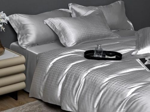 фото КПБ Primavelle Tencel жаккард (простыня на резинке) Saje Семейное  артикул 1451605270-tg53