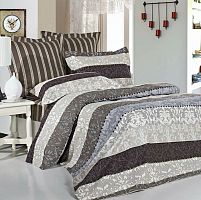 фото b-126 кпб евро сайлид из ткани Сатин Полоса