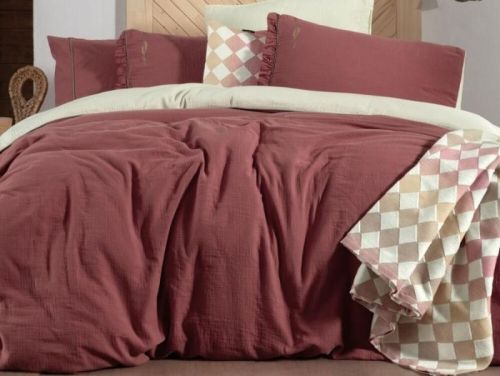 фото КПБ Sarev Mood Comfort KENYON v3/Pembe 1,5 спальное  артикул N356 KENYON V3/PEMBE фото 2