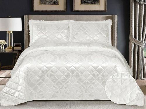 покрывало tango ariston 240*260 ari2426-15 из ткани Жаккард в категории С наволочками рисунок 