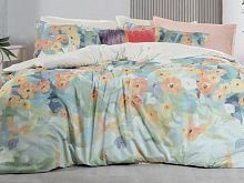 фото кпб sarev romy v1/multi 1,5 спальное из ткани Поплин Цветы