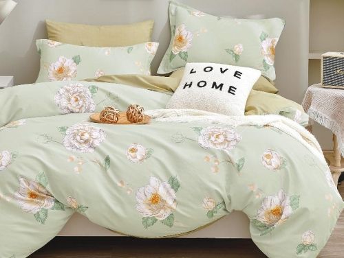 фото КПБ Primavelle (простыня на резинке) Unida 338 Семейное Цветы артикул 145160774-кэ 338