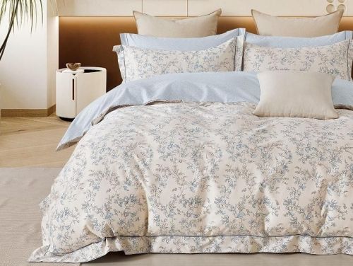 фото КПБ Primavelle (простыня на резинке) Selin 349 Семейное Цветы артикул 145160774-кэ 349