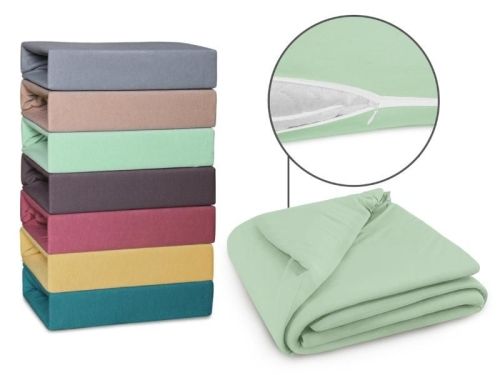 пододеяльник cleo трикотажный на молнии 172*205 172/22 (оливковый) из ткани Трикотаж в категории  рисунок 