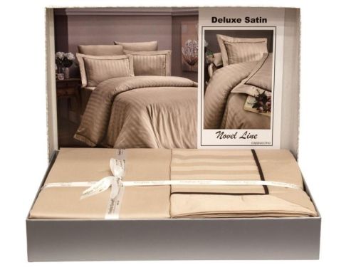 фото КПБ Karven Novel Line Cappuccin Евро 4 наволочки  артикул N044 Novel Line Cappuccin фото 2