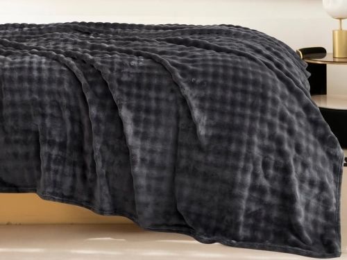 плед karven solid bubble v7/army green 150*200 из ткани Велсофт в категории  рисунок  фото 2