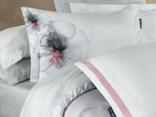 фото КПБ Sarev EFIRA Beyaz/v1 1,5 спальное Цветы артикул N081 EFIRA Beyaz/v1 фото 3