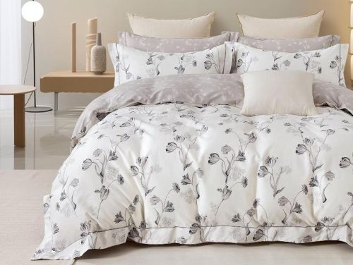 фото КПБ Primavelle Tulip 347 70 Двуспальное Цветы артикул 175215774-кэ 347