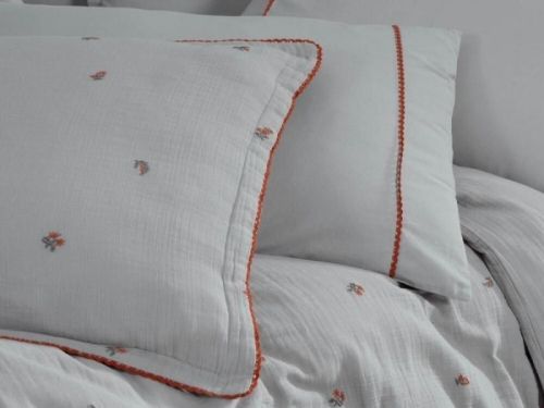 фото КПБ Sarev Mood Comfort PLANA v2/Gri Евро Цветы артикул N357 PLANA v2/Gri фото 3