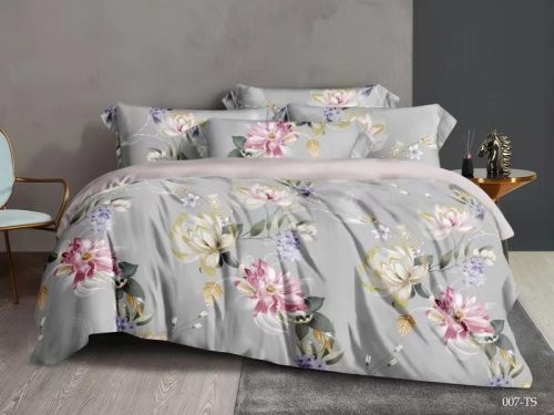 фото КПБ Cleo Soft Tencel 16/007-TS 1,5 спальное Цветы артикул 16/007-TS